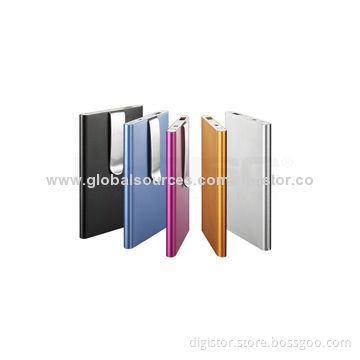 Power Clip Power Bank with 3,000mAh Capacity, Portable, Logo Printing
